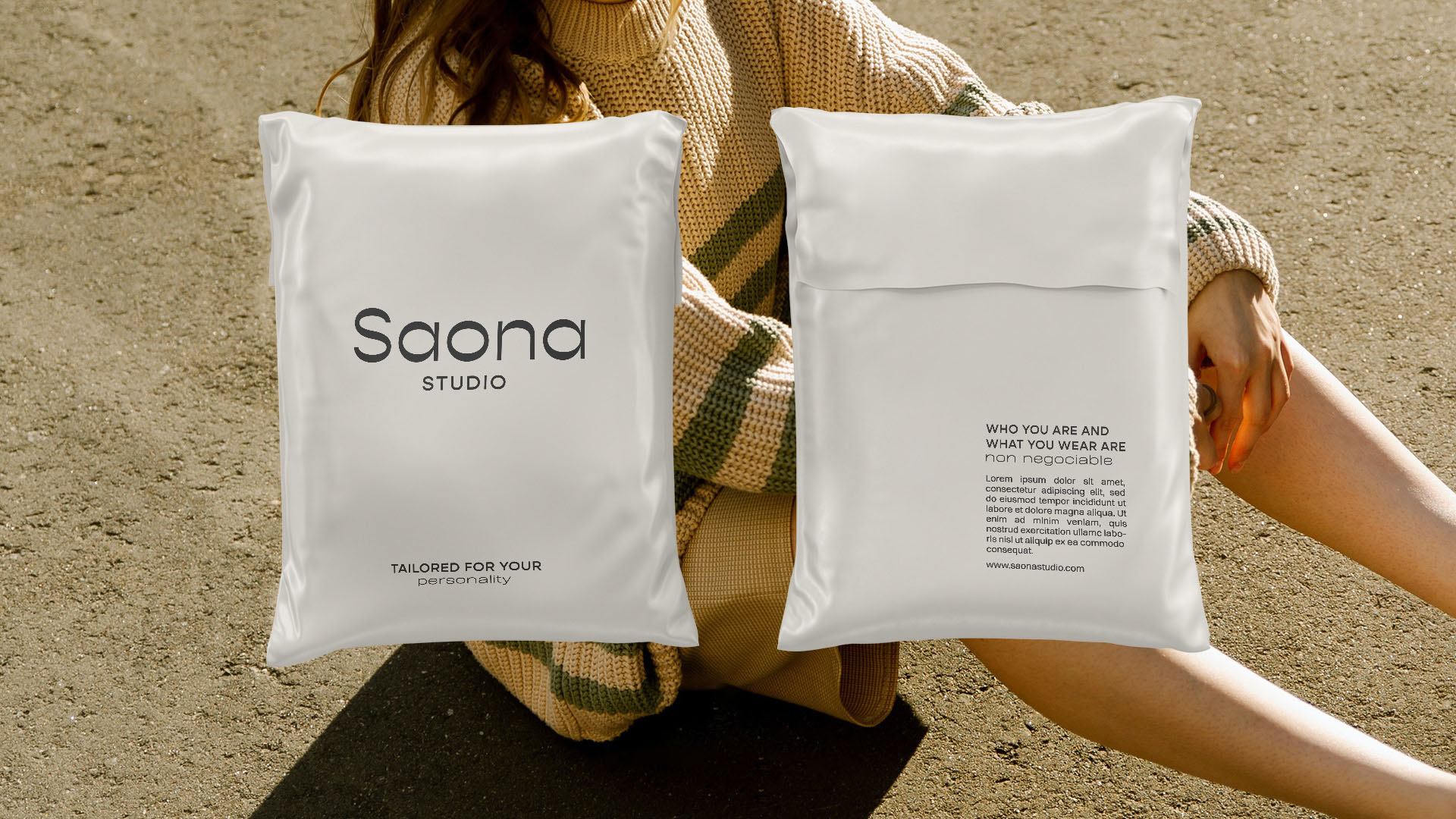 mailing bag white